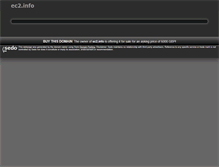 Tablet Screenshot of ec2.info